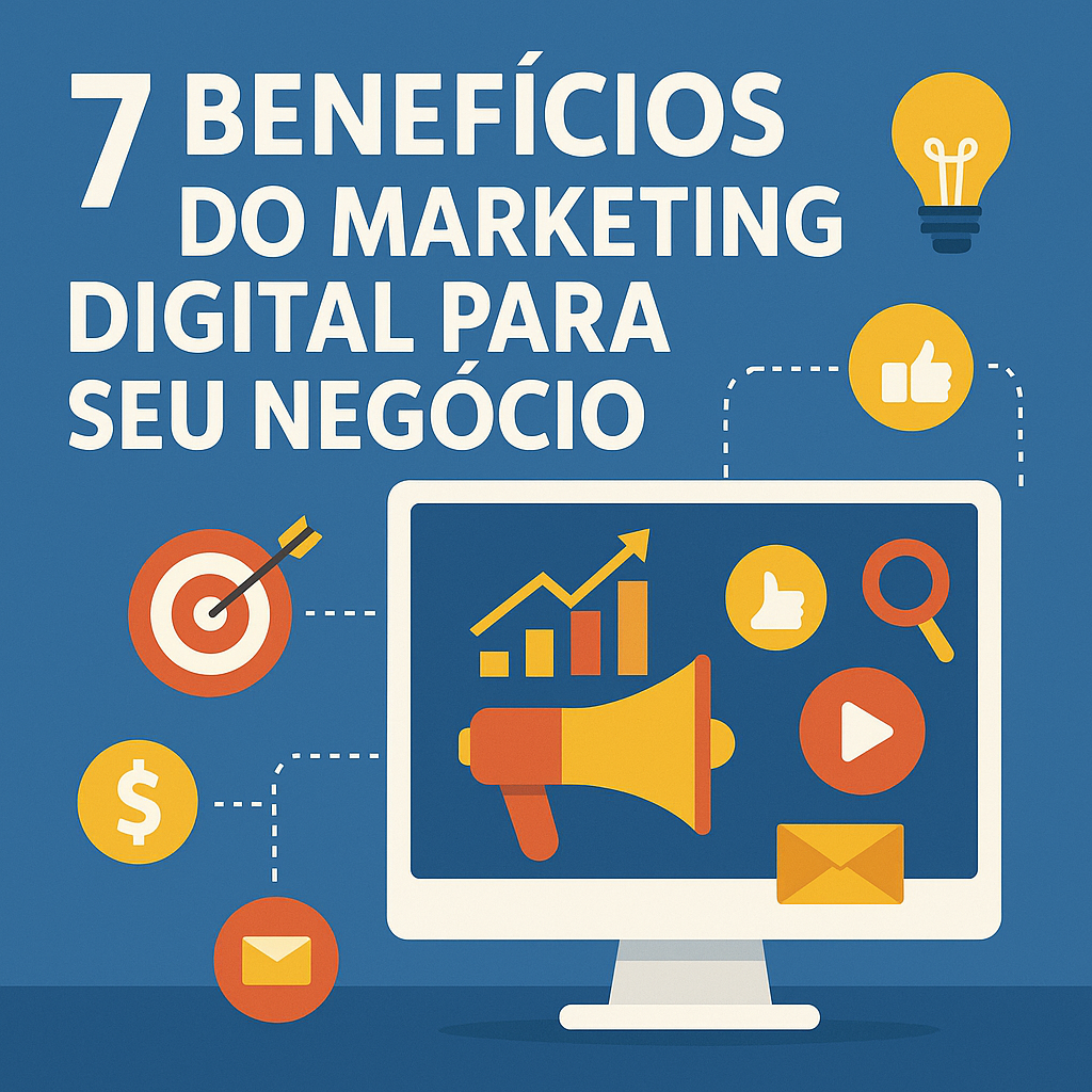 7 Benefícios do Marketing Digital para seu Negócio | Digitall Evolution