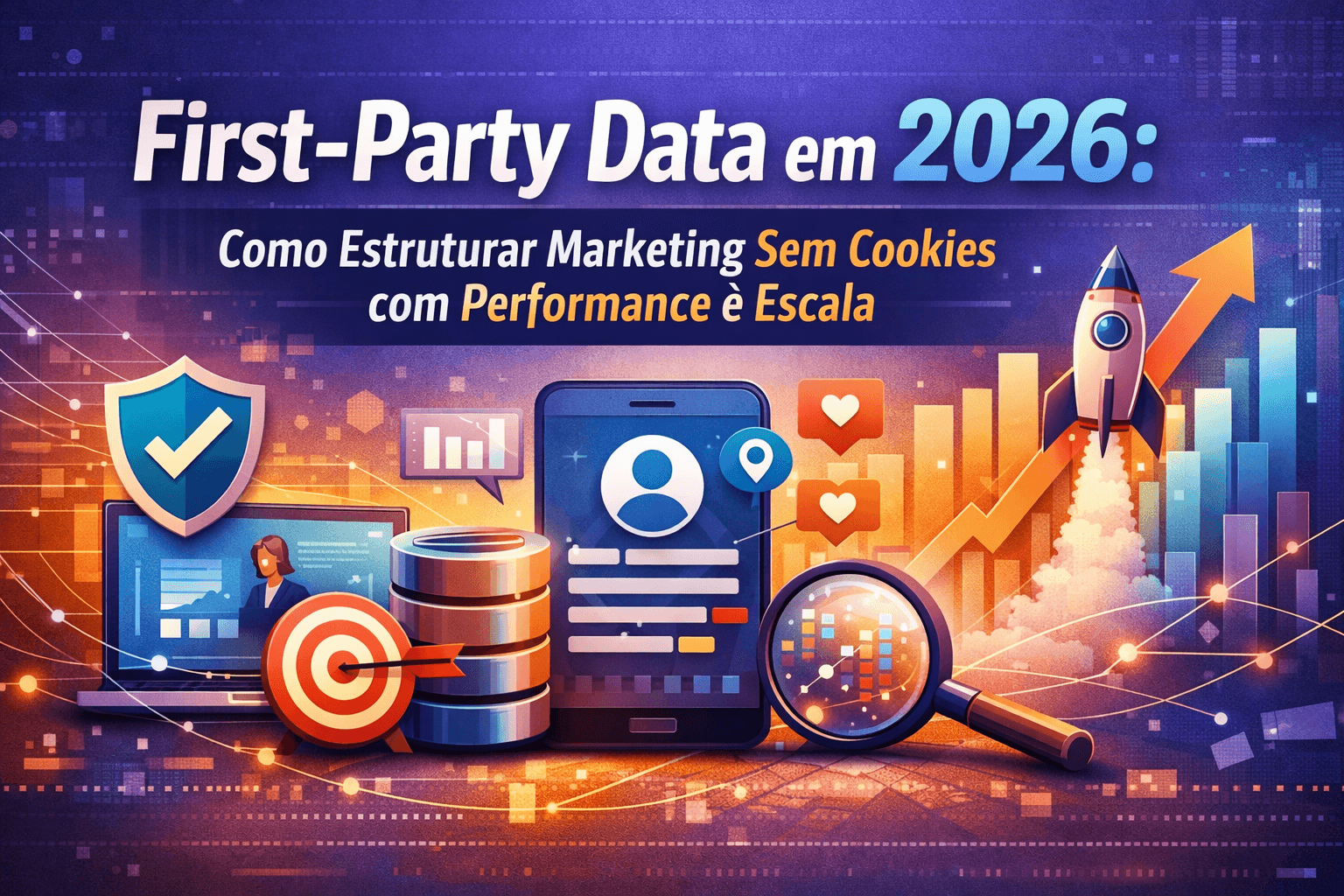 First-Party Data em 2026: Como Estruturar Marketing Sem Cookies com Performance e Escala