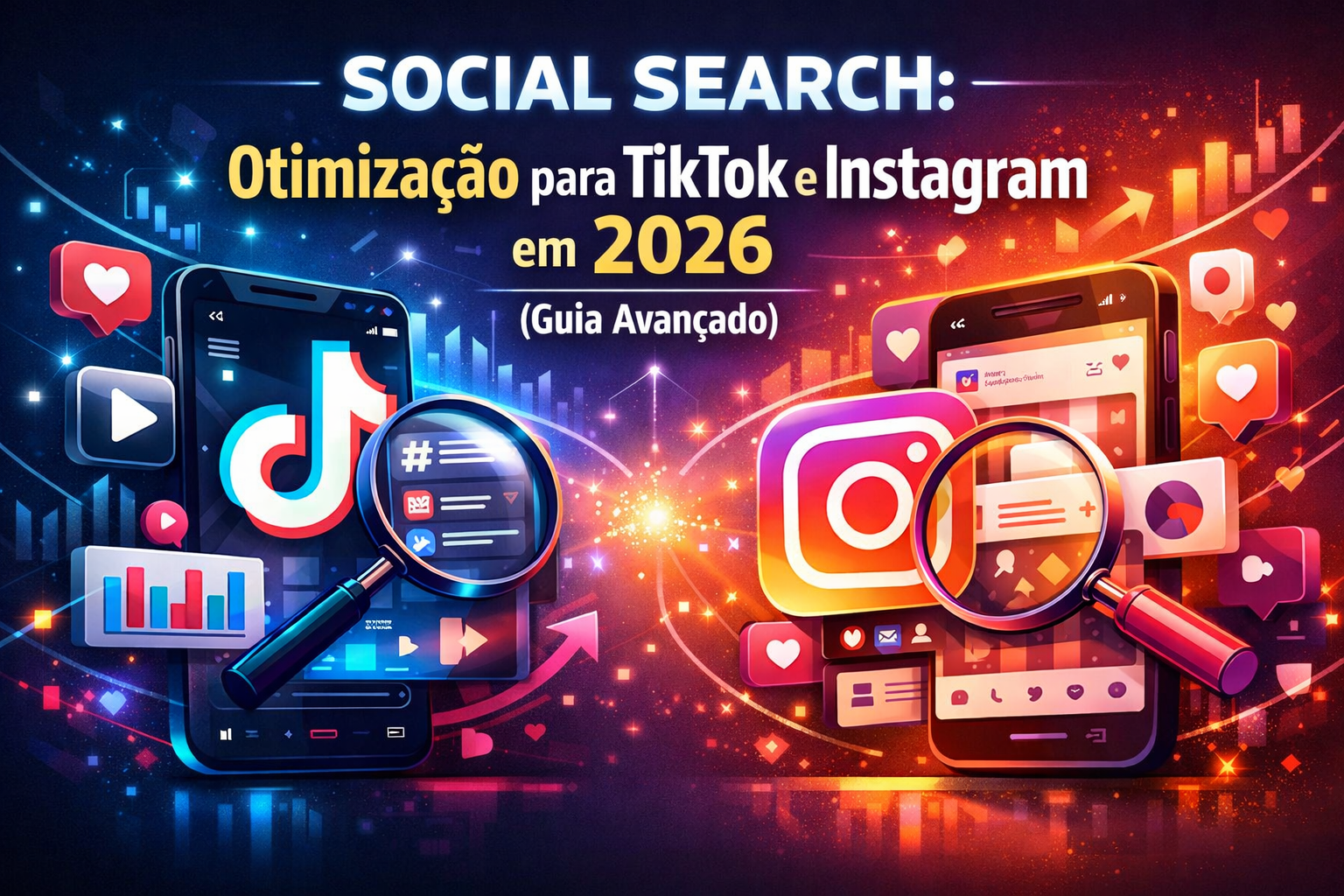 Social Search: Otimização para TikTok e Instagram em 2026 (Guia Avançado)
